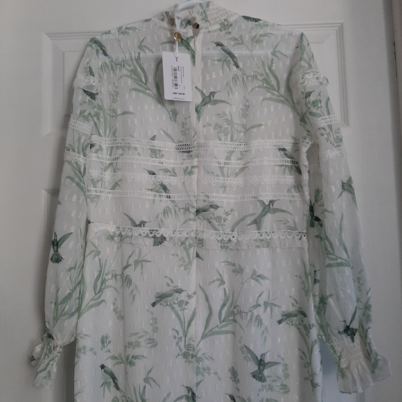 Ted Baker Fortune Lace Trim Harriet Maxi Dress - Picture 9 of 12